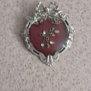 Stunning Catherine Popesco enamel brooch.